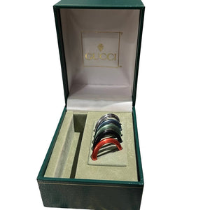 Gucci, Armbanduhr mit wechselbaren Ringen - designer second hand vienna
