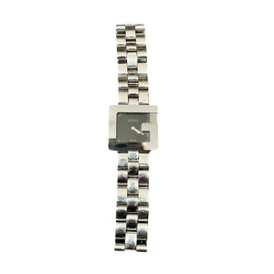 Gucci G Frame Armbanduhr aus Edelstahl - designer second hand vienna