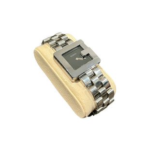 Gucci G Frame Armbanduhr aus Edelstahl - designer second hand vienna