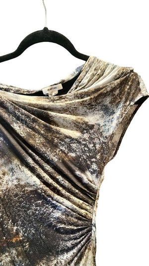 Helmut Lang, abstrakter Print, Gr.34 - designer second hand vienna