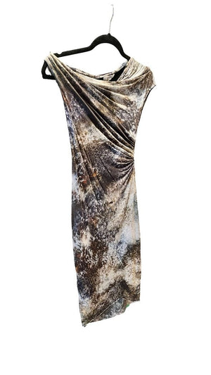 Helmut Lang, abstrakter Print, Gr.34 - designer second hand vienna