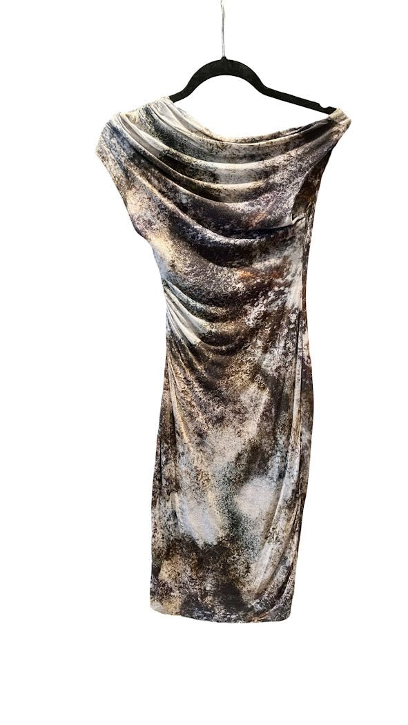 Helmut Lang, abstrakter Print, Gr.34 - designer second hand vienna