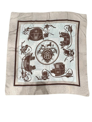 Hermés Vintage 80s Carré, 90x90cm - designer second hand vienna