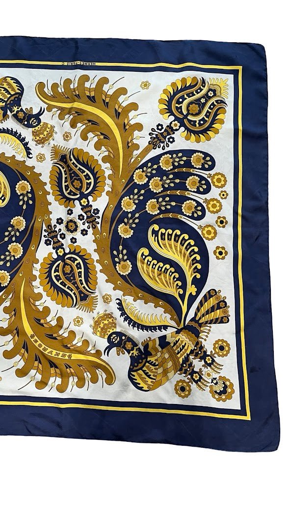 Hermés, Seiden Carre, J. Abadie, 90x90 - designer second hand vienna