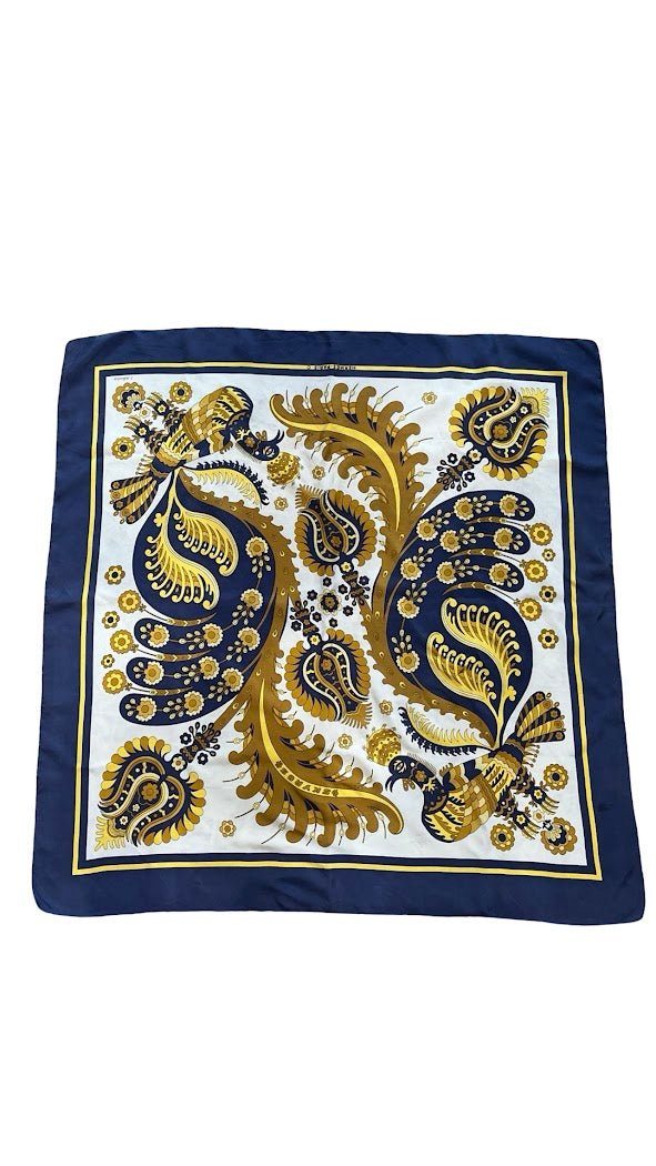 Hermés, Seiden Carre, J. Abadie, 90x90 - designer second hand vienna