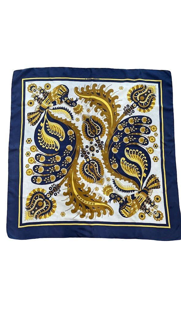 Hermés, Seiden Carre, J. Abadie, 90x90 - designer second hand vienna