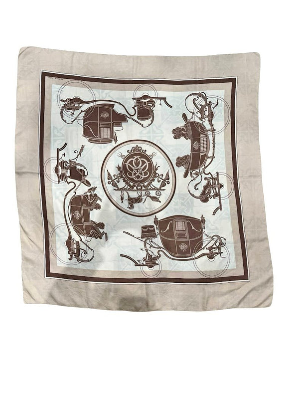 Hermés Vintage 80s Carré, 90x90cm - designer second hand vienna
