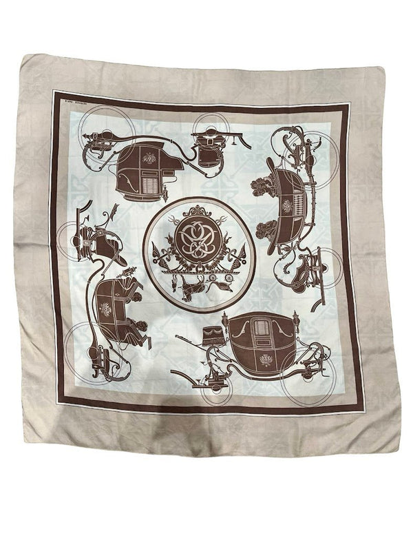 Hermés Vintage 80s Carré, 90x90cm - designer second hand vienna