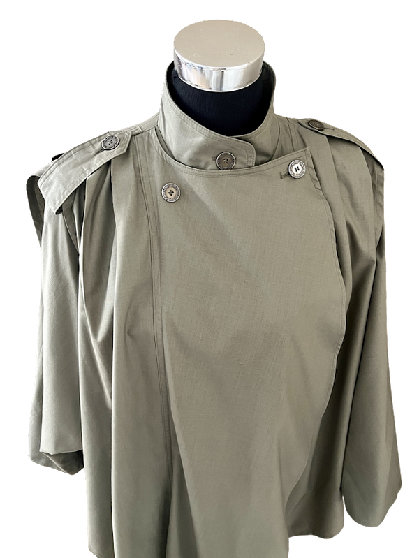 Trenchcoat, olivgrün, Gr.M