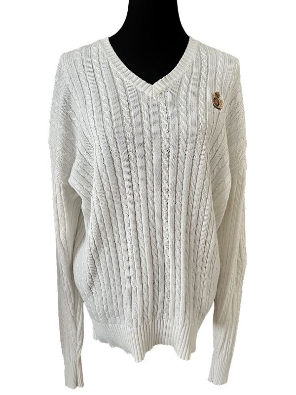 Ralf Lauren, V-Pullover, Gr.XL, Unisex