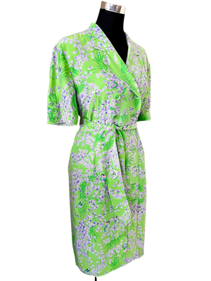 Sommerkleid, Vogelmotiv, Gr.38