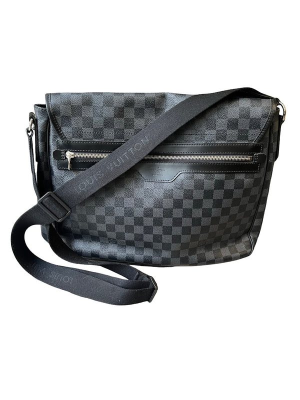 Louis Vuitton, Messenger Bag, grau
