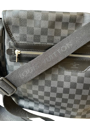 Louis Vuitton, Messenger Bag, grau