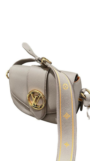 Louis Vuitton, Pont 9, soft PM, Galet - designer second hand vienna