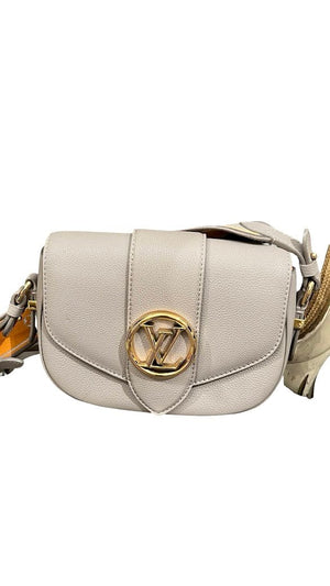 Louis Vuitton, Pont 9, soft PM, Galet - designer second hand vienna