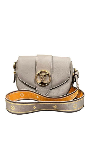 Louis Vuitton, Pont 9, soft PM, Galet - designer second hand vienna