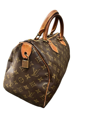 Louis Vuitton, Monogramm, Speedy 30 - designer second hand vienna