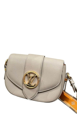 Louis Vuitton, Pont 9, soft PM, Galet - designer second hand vienna
