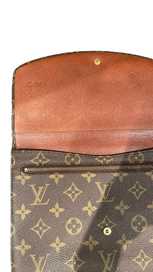 Louis Vuitton, Vintage Monogram Clutch, 23x16cm - designer second hand vienna