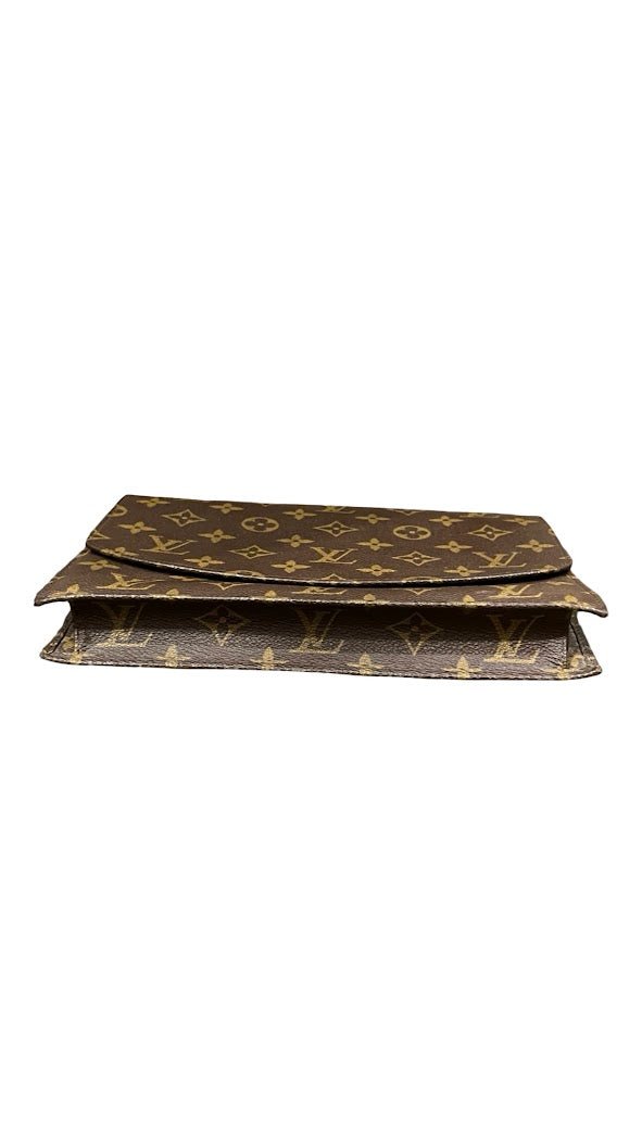 Louis Vuitton, Vintage Monogram Clutch, 23x16cm - designer second hand vienna