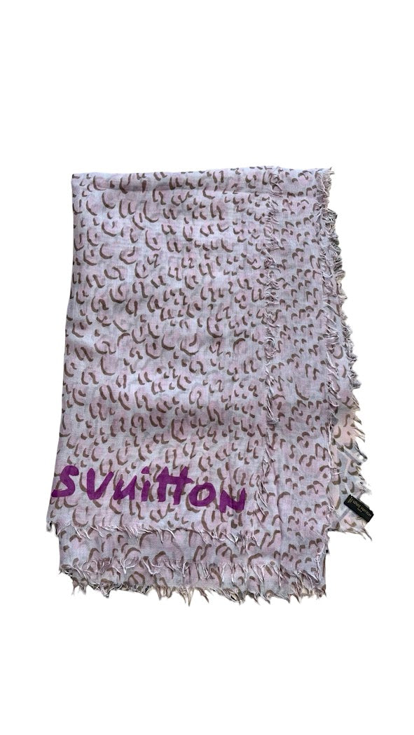 Louis Vuitton, Kaschmir/ Seide Tuch,