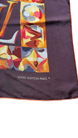 Louis Vuitton, Vintage Seiden Carré, 86x86cm