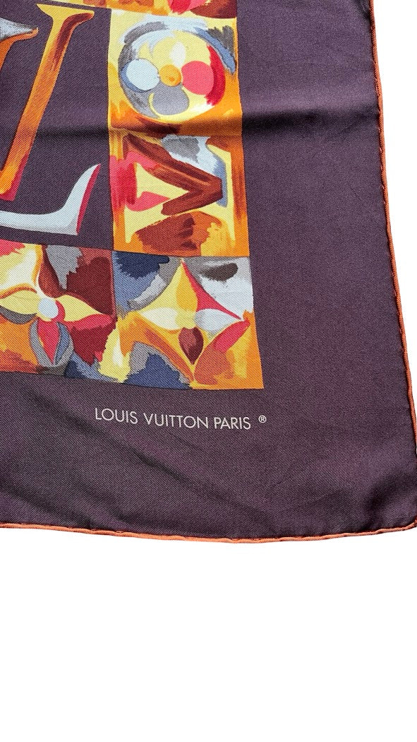 Louis Vuitton, Vintage Seiden Carré, 86x86cm