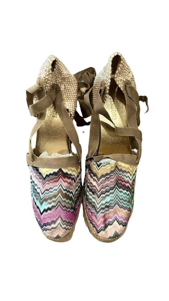 Missoni, Wedge Espandrilles, Gr.39 - designer second hand vienna