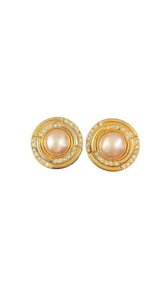 Chanel, Vintage Ohrclips - designer second hand vienna