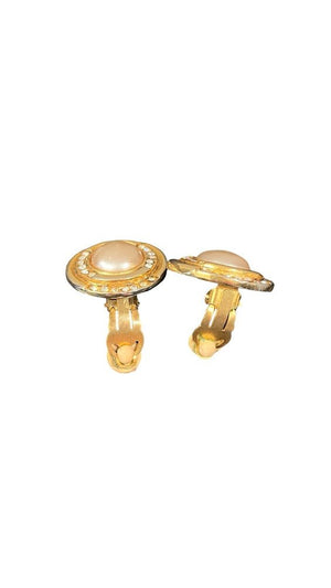 Chanel, Vintage Ohrclips - designer second hand vienna