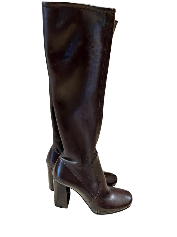 Prada, Stiefel, braun, Gr.36 1/2