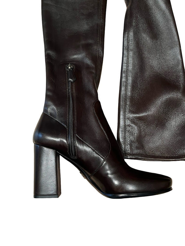Prada, Stiefel, braun, Gr.36 1/2