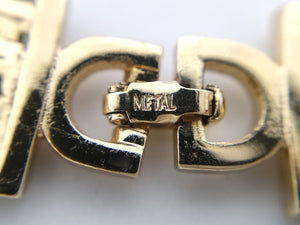 Dior, Glieder Kette vergoldet,
