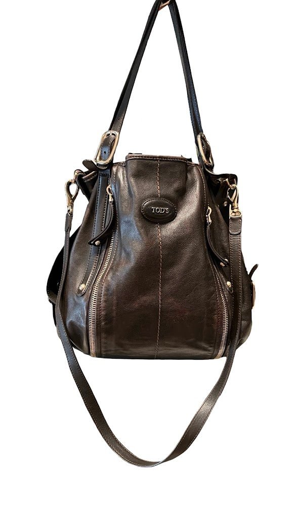 Tod´s,Ledershopper & extra Cross Body Riemen - designer second hand vienna