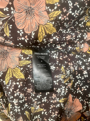 Zadig & Voltaire, Seidenkleid, Gr.38 (M)