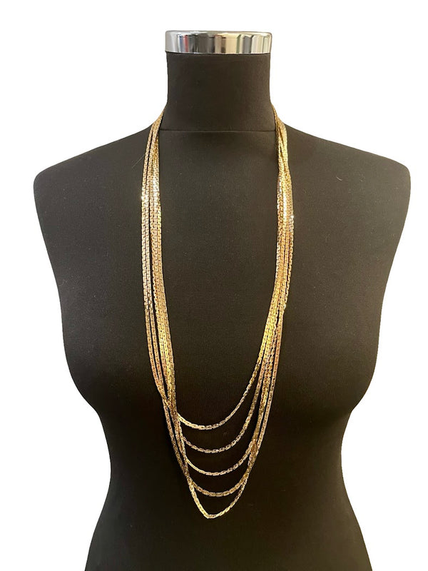 Dior, Glieder Kette vergoldet,