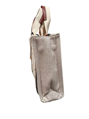 Chloé, Woody Tragetasche beige, klein