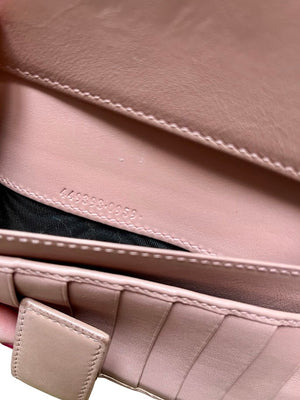 Gucci, Guccissima Brieftasche rosa