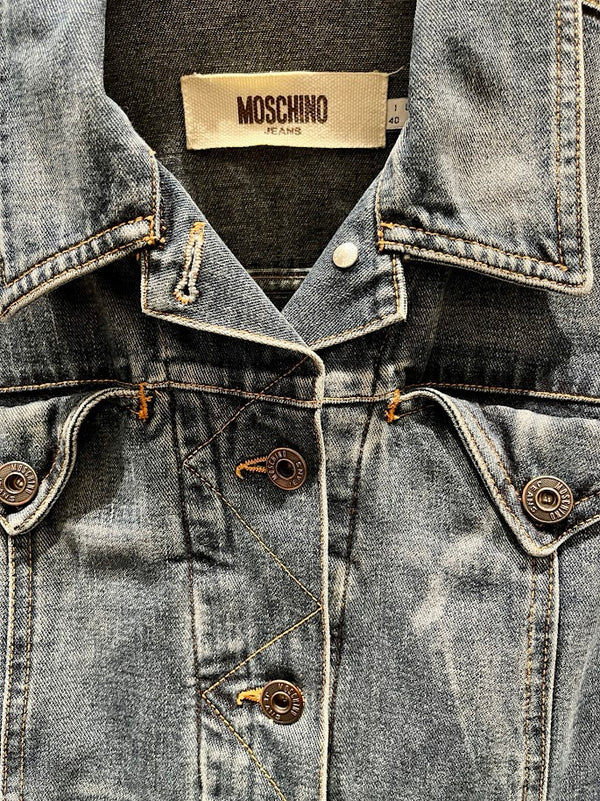 Moschino Jeans, Jeansjacke, Gr.34