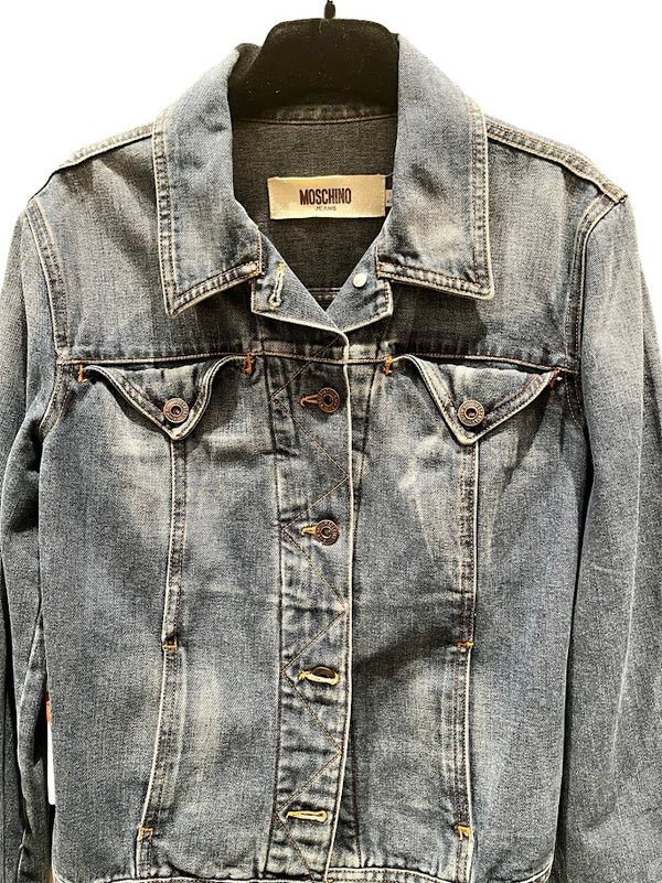 Moschino Jeans, Jeansjacke, Gr.34
