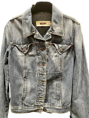 Moschino Jeans, Jeansjacke, Gr.34