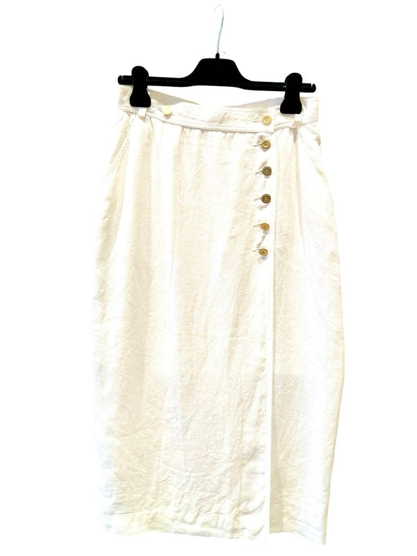 Chanel, Leinen Rock, Gr.S