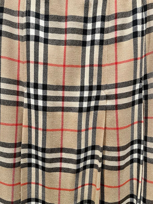 Burberry, Faltenrock, Gr.36
