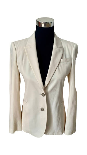 Gucci, Blazer weiß, Gr.36