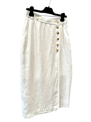 Chanel, Leinen Rock, Gr.S
