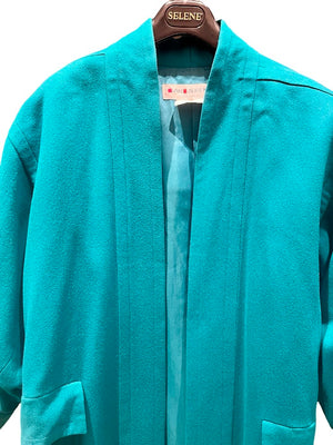 YSL, Wolljacke türkis, Gr.M