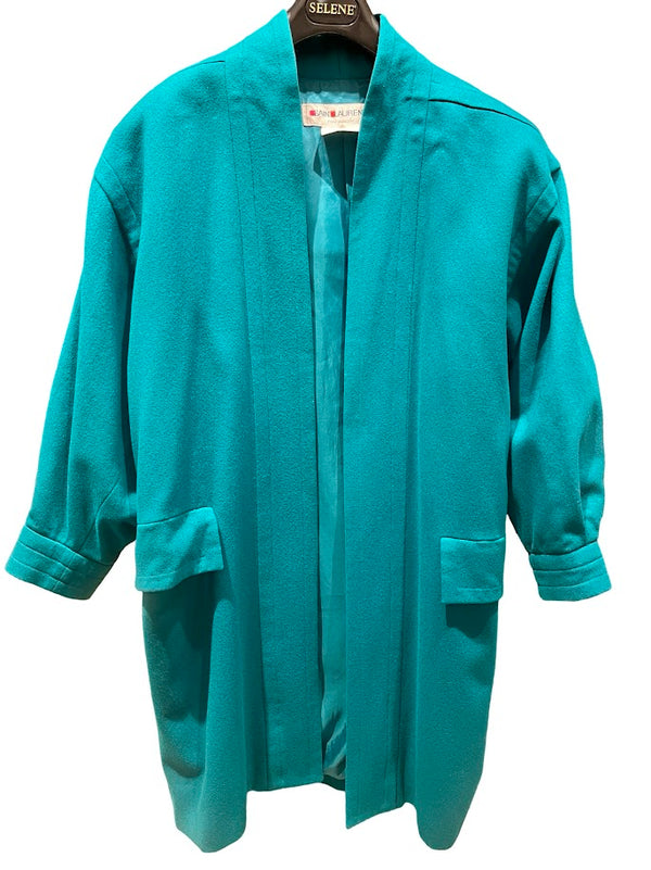 YSL, Wolljacke türkis, Gr.M
