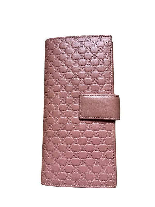 Gucci, Guccissima Brieftasche rosa