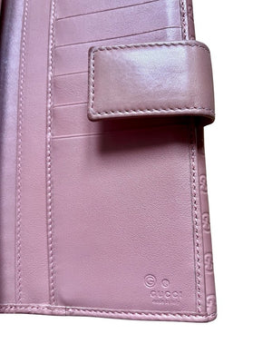 Gucci, Guccissima Brieftasche rosa