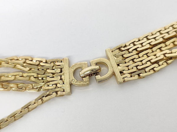 Dior, Glieder Kette vergoldet,